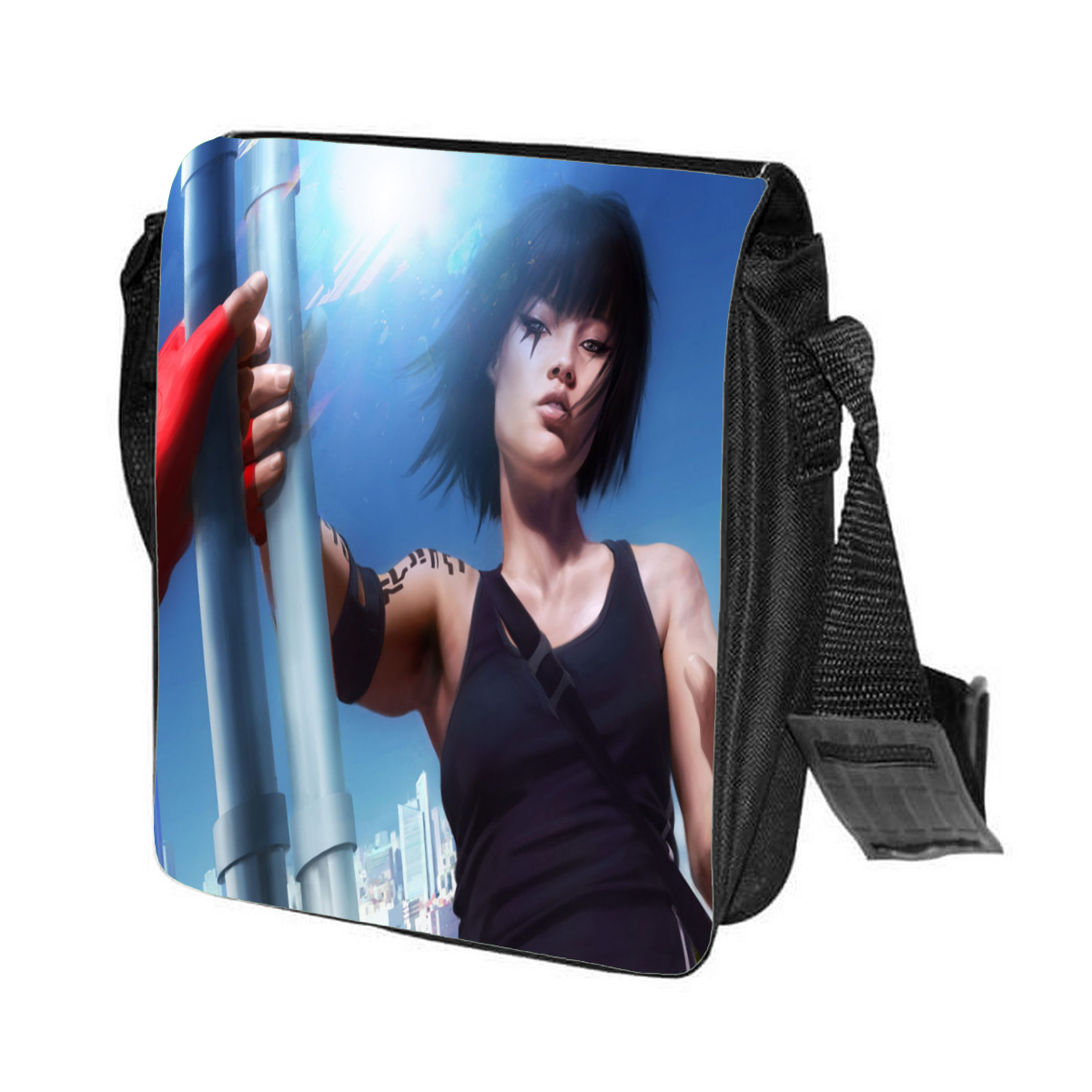 

Сумка унисекс CoolPodarok CN044027 черный, CN044027