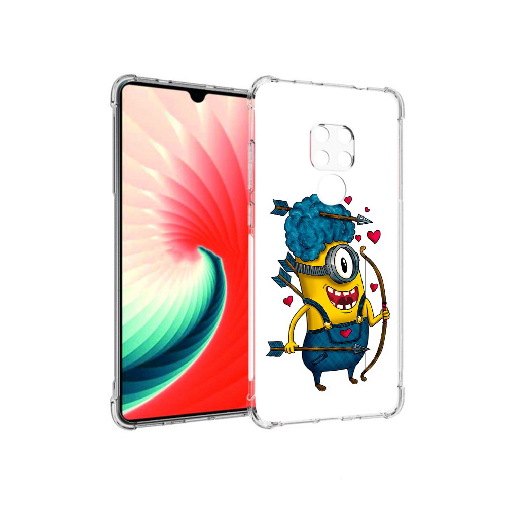 

Чехол MyPads Tocco для Huawei Mate 20 Миньон купидон, Прозрачный, Tocco
