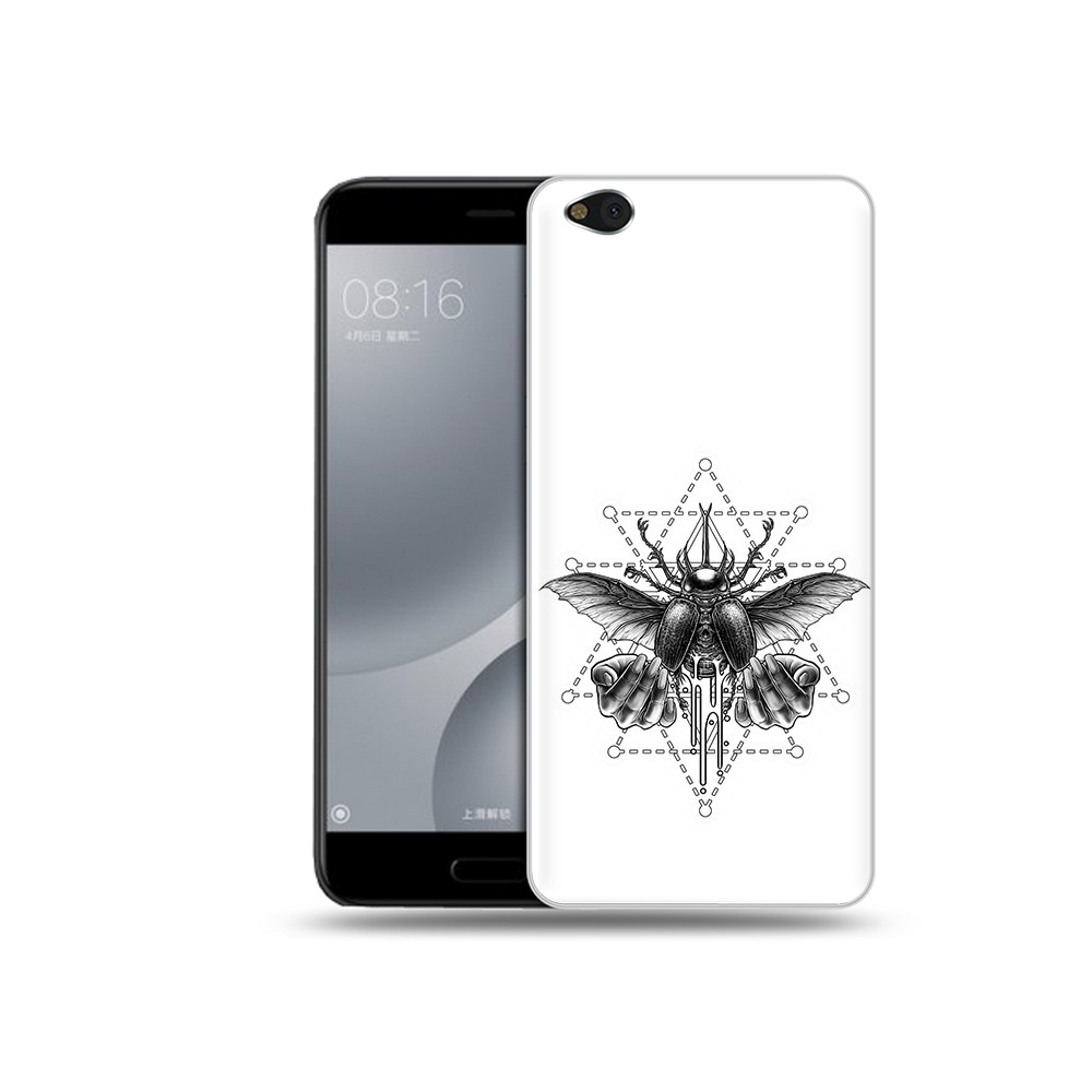 

Чехол MyPads Tocco для Xiaomi Mi 5C скарабей (PT61938.328.601), Прозрачный, Tocco