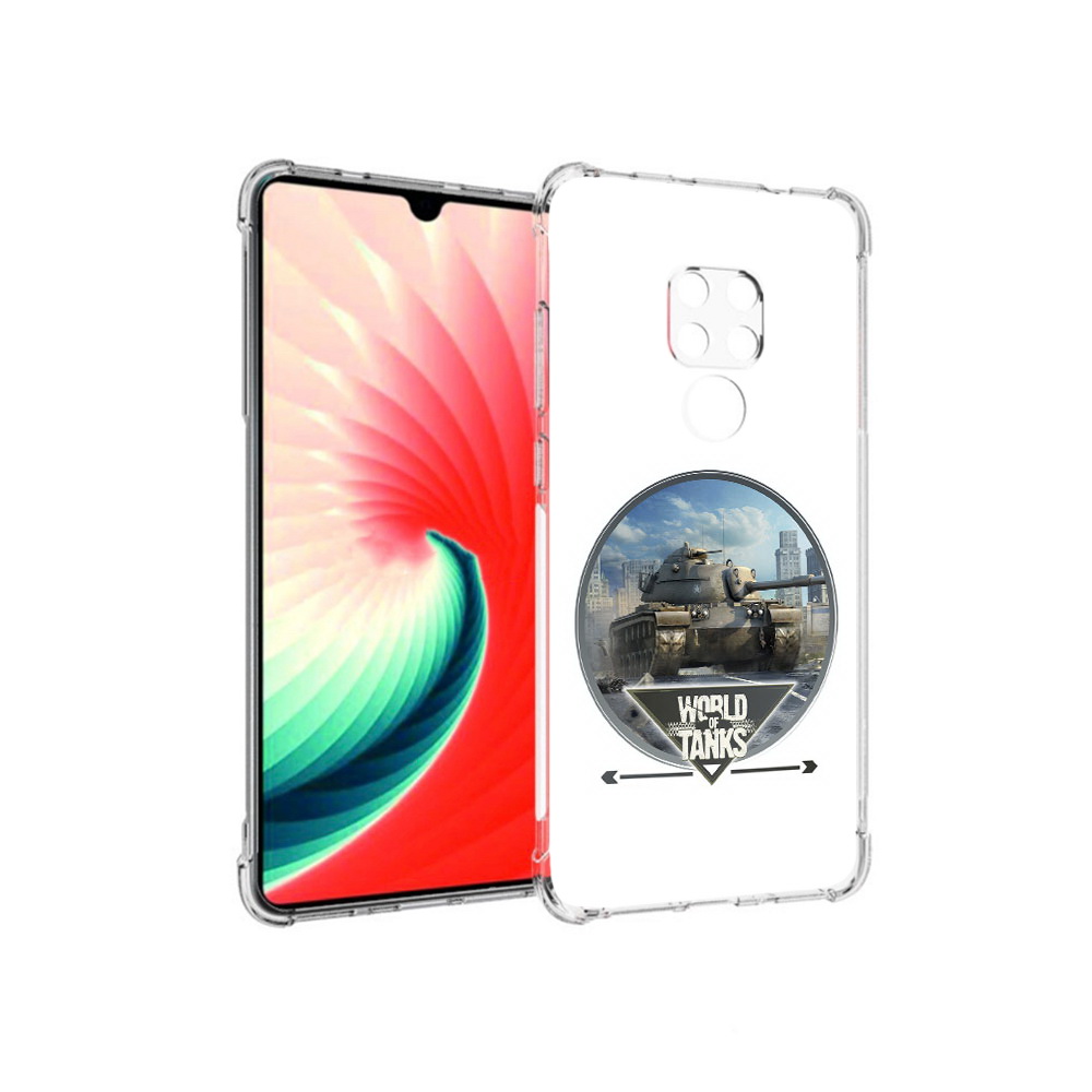 

Чехол MyPads Tocco для Huawei Mate 20 Мир танков, Прозрачный, Tocco