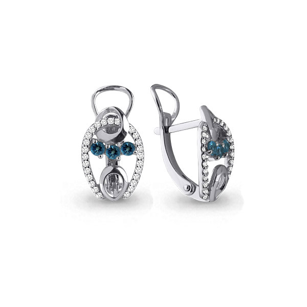 

Серьги из серебра 4473708А_925_р, 4473708А_925_р