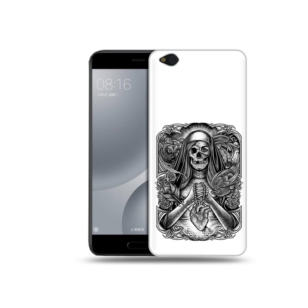 

Чехол MyPads Tocco для Xiaomi Mi 5C скелет с сердцем (PT61938.328.603), Прозрачный, Tocco