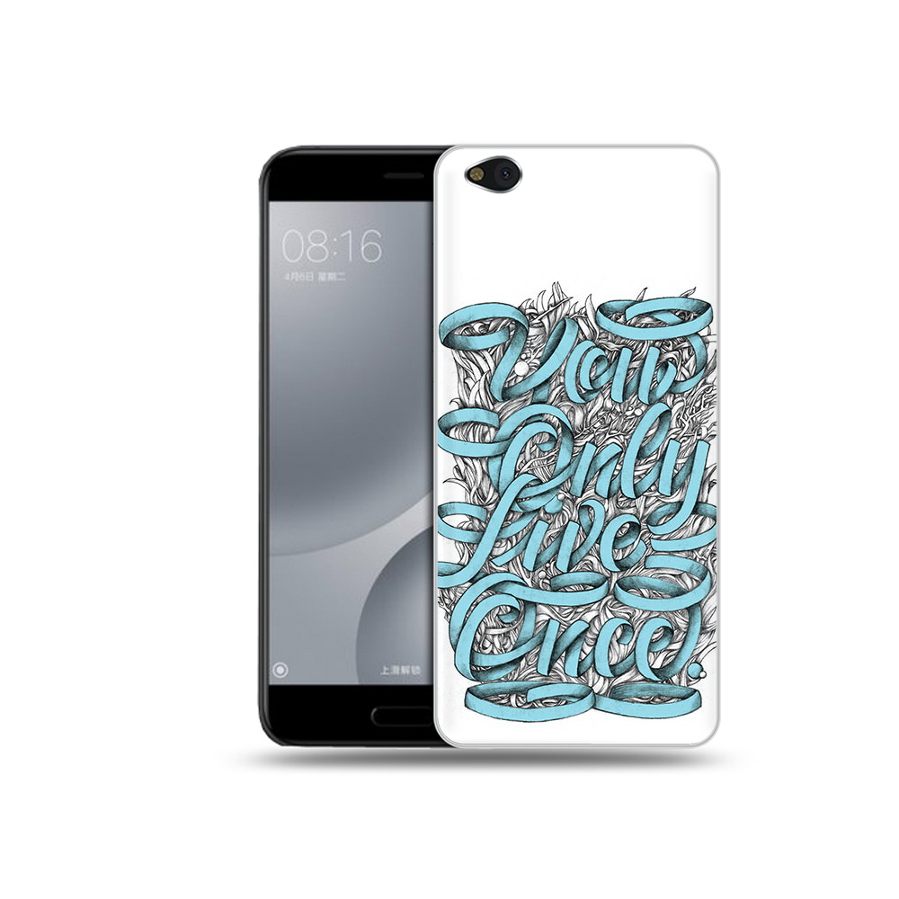 

Чехол MyPads Tocco для Xiaomi Mi 5C слова из ленты абстракция (PT61938.328.607), Прозрачный, Tocco