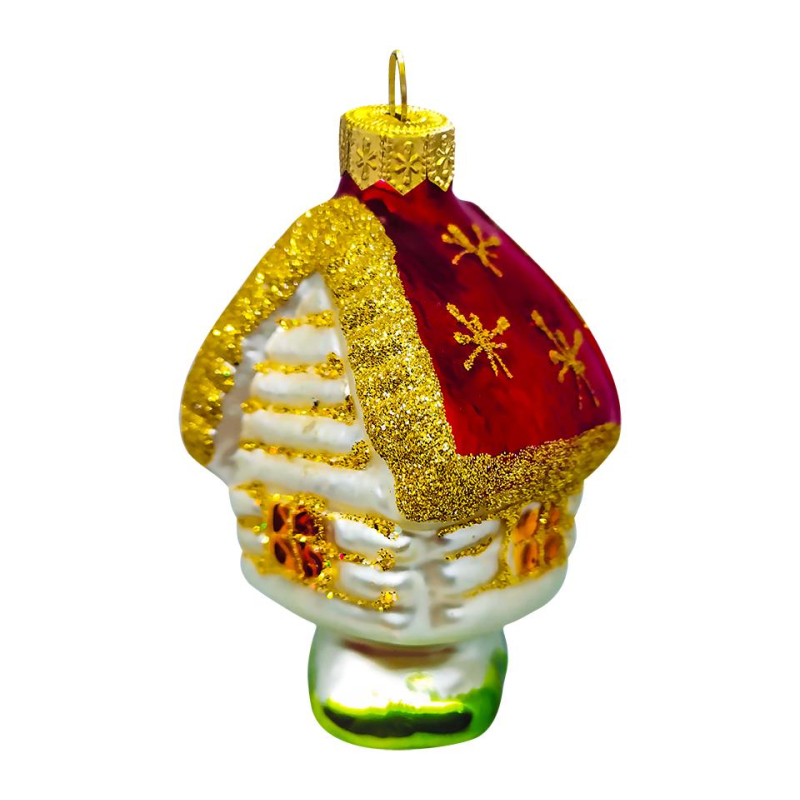 

Украшение елочное Домик лесной в подарочной упаковке, h-9см ФУ-7