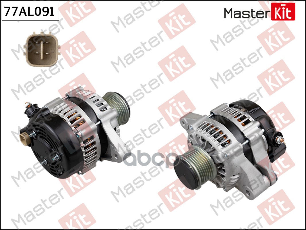 

Генератор Toyota Land Cruiser 90/120/Hiace 2.5D/3.0D 85A 00- Master Kit 77Al091