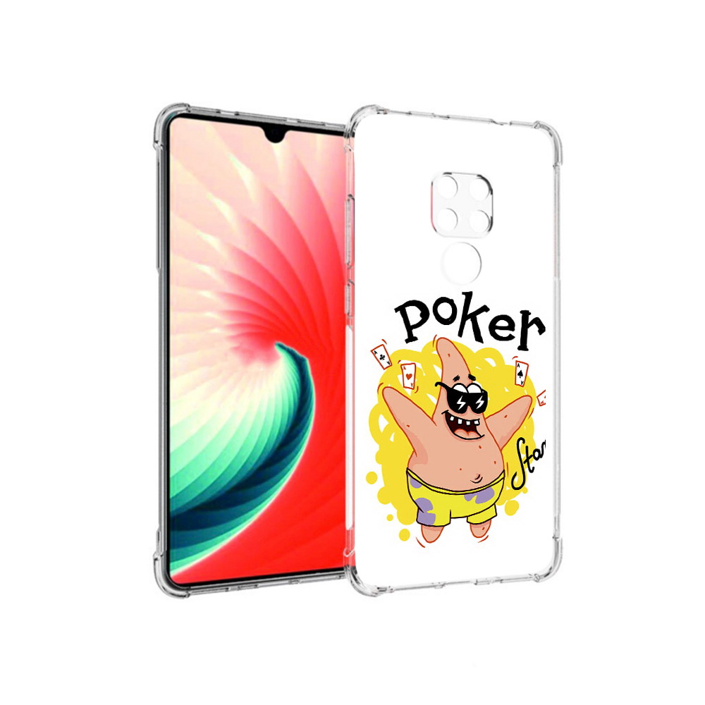 

Чехол MyPads Tocco для Huawei Mate 20 Патрик, Прозрачный, Tocco