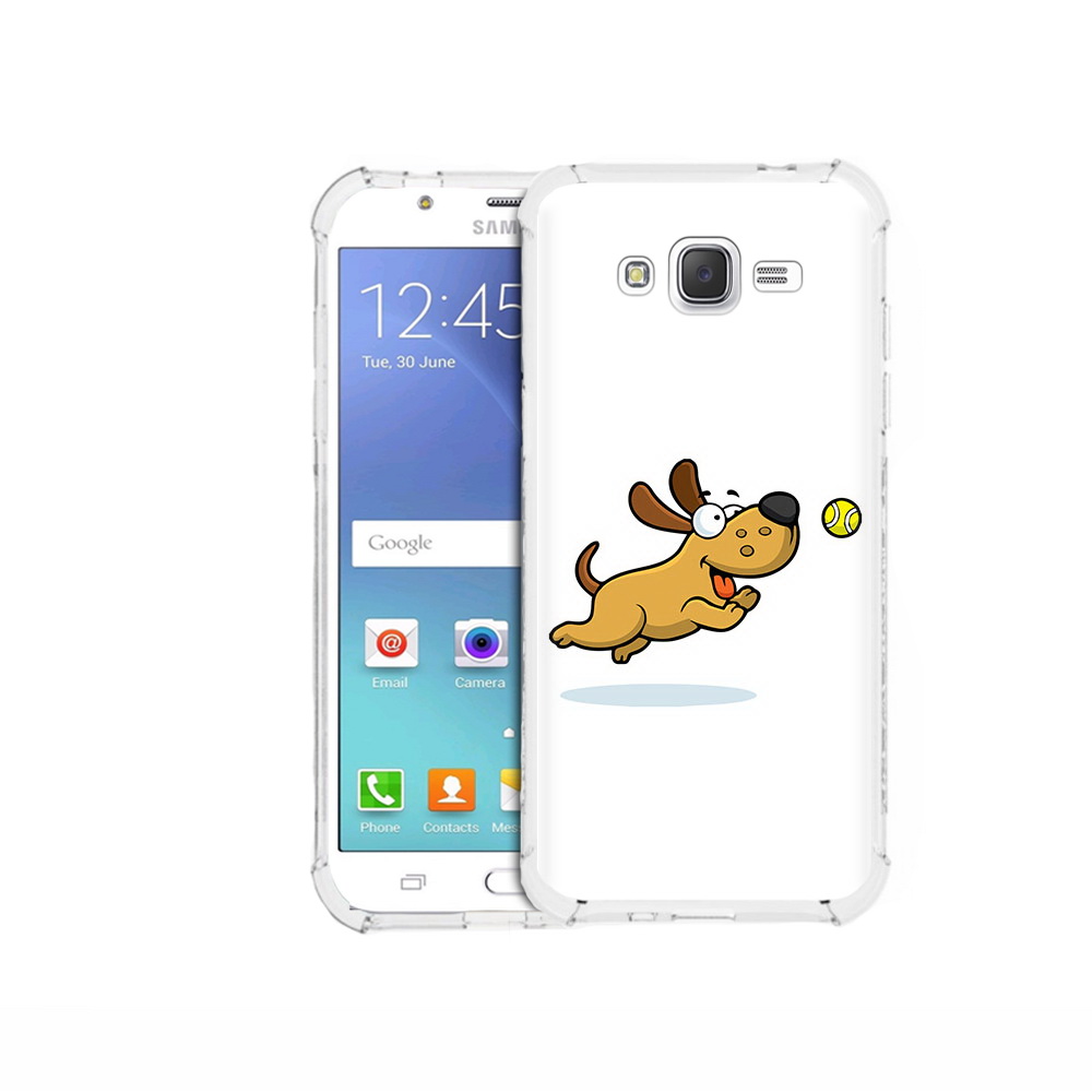 

Чехол MyPads Tocco для Samsung Galaxy J5 (2015) пёсик (PT15272.579.563), Прозрачный, Tocco