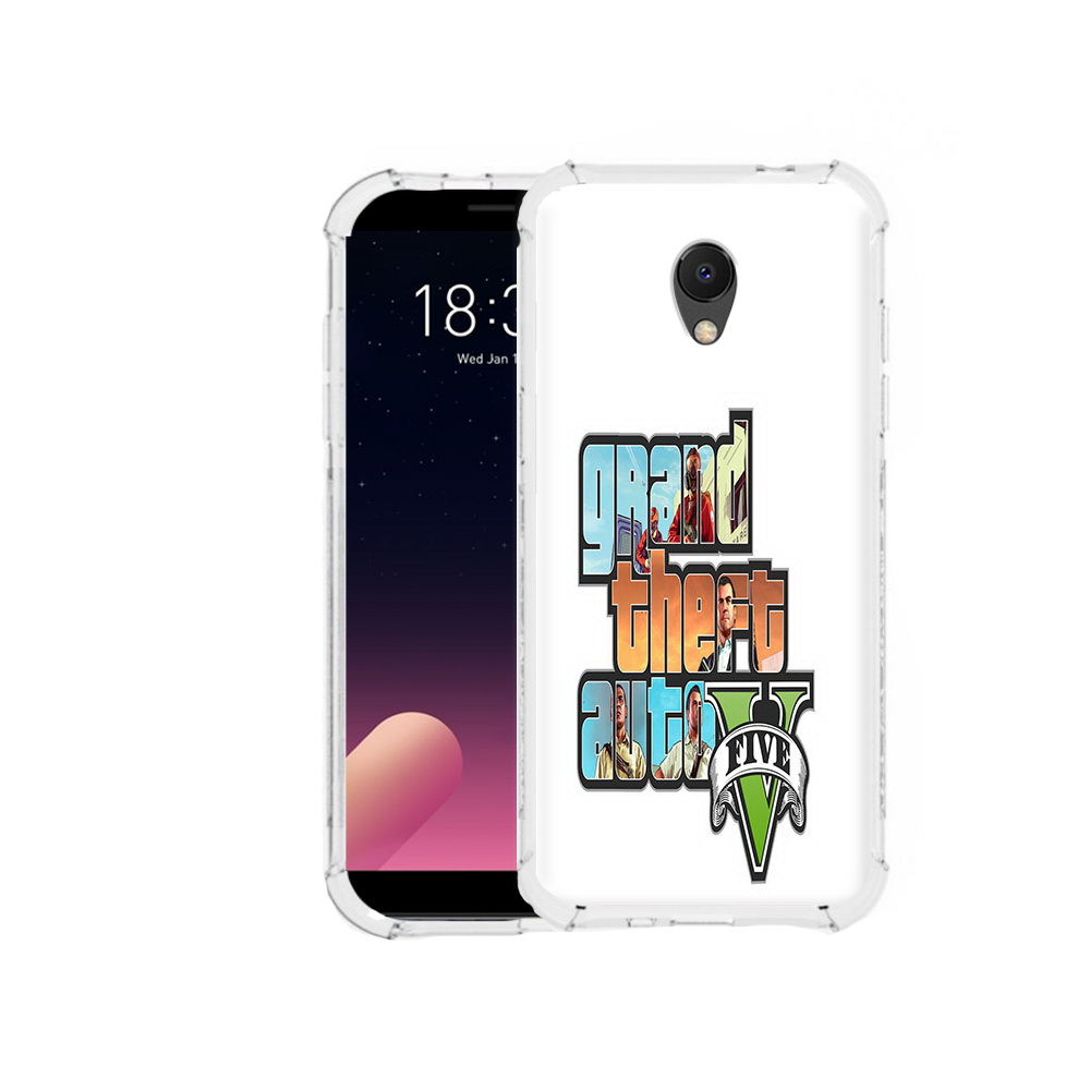 

Чехол MyPads Tocco для Meizu M6S игра гта, Прозрачный, Tocco