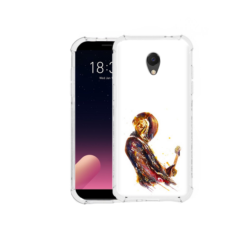 

Чехол MyPads Tocco для Meizu M6S космо-музыкант, Прозрачный, Tocco
