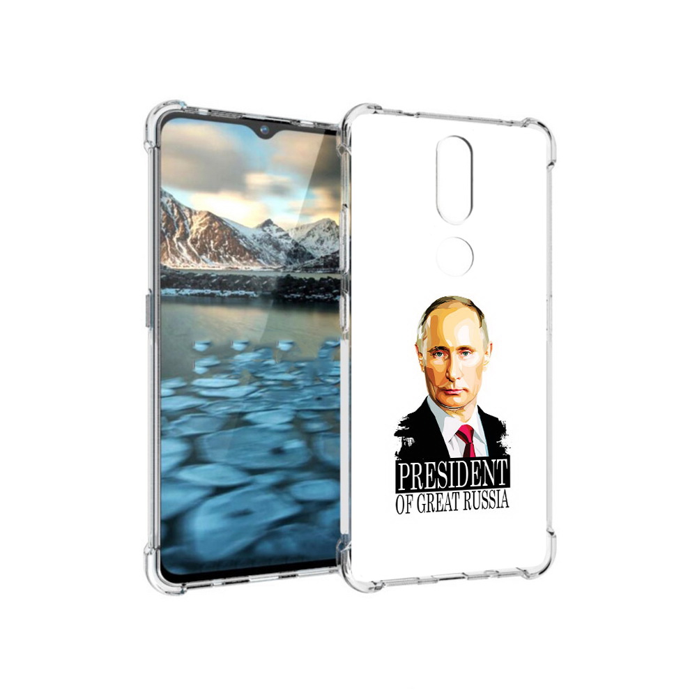

Чехол MyPads Tocco для Nokia 2.4 Володька (PT227049.107.50), Прозрачный, Tocco