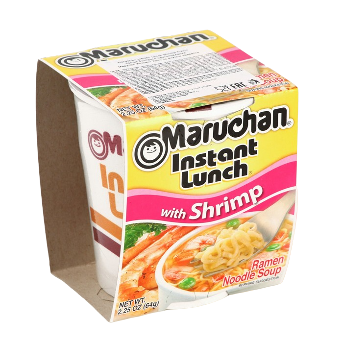 

Лапша Маручан Инстант Ланч с вкусом креветки, 64 г