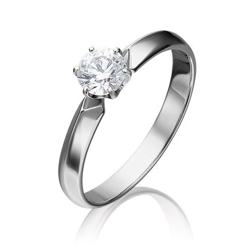 

Кольцо из золота р. 16 PLATINA jewelry 01-1003-00-501-1120-38, фианит, 01-1003-00-501-1120-38
