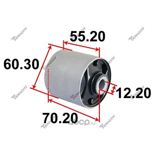 фото Сайлентблок дифференциала tenacity арт. admsu1002
