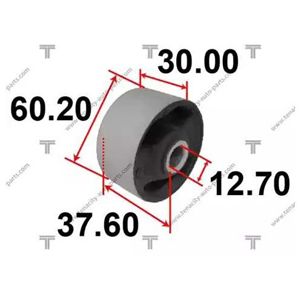 фото Сайлентблок заднего дифференциала tenacity арт. admmi1001