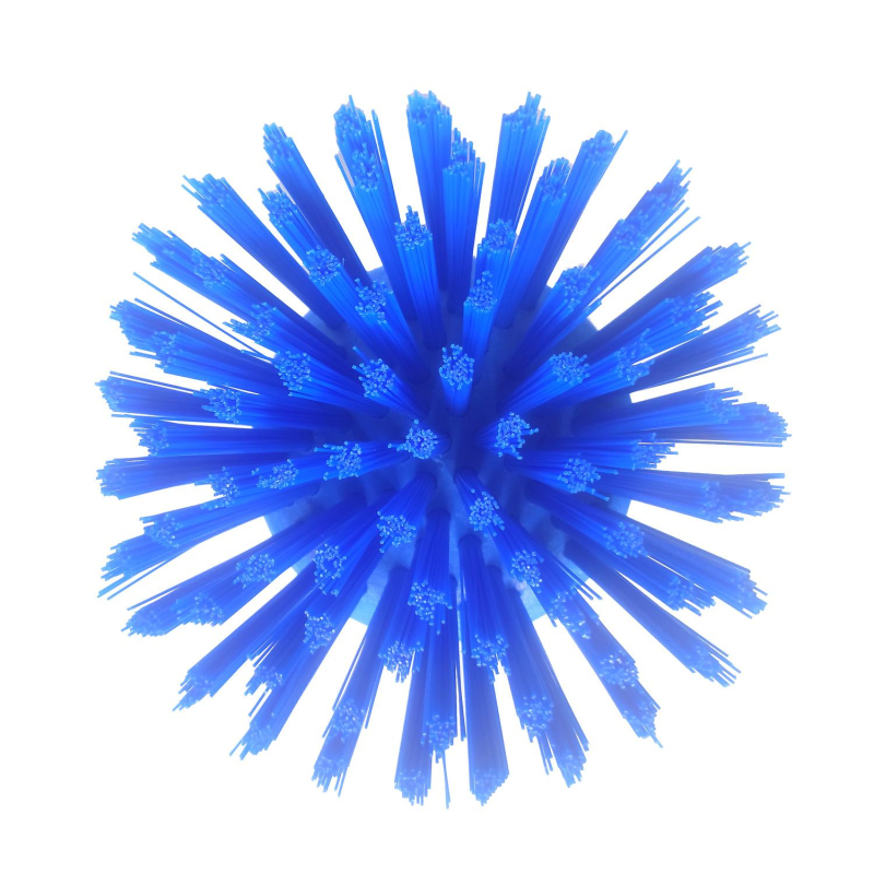 Щетка HACCPER ручная круглая средней жесткости 4332 B синяя