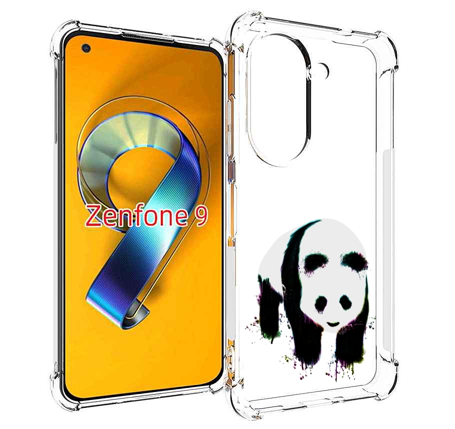 

Чехол MyPads панда в акварели для Asus Zenfone 9 (AI2202), Прозрачный, Tocco