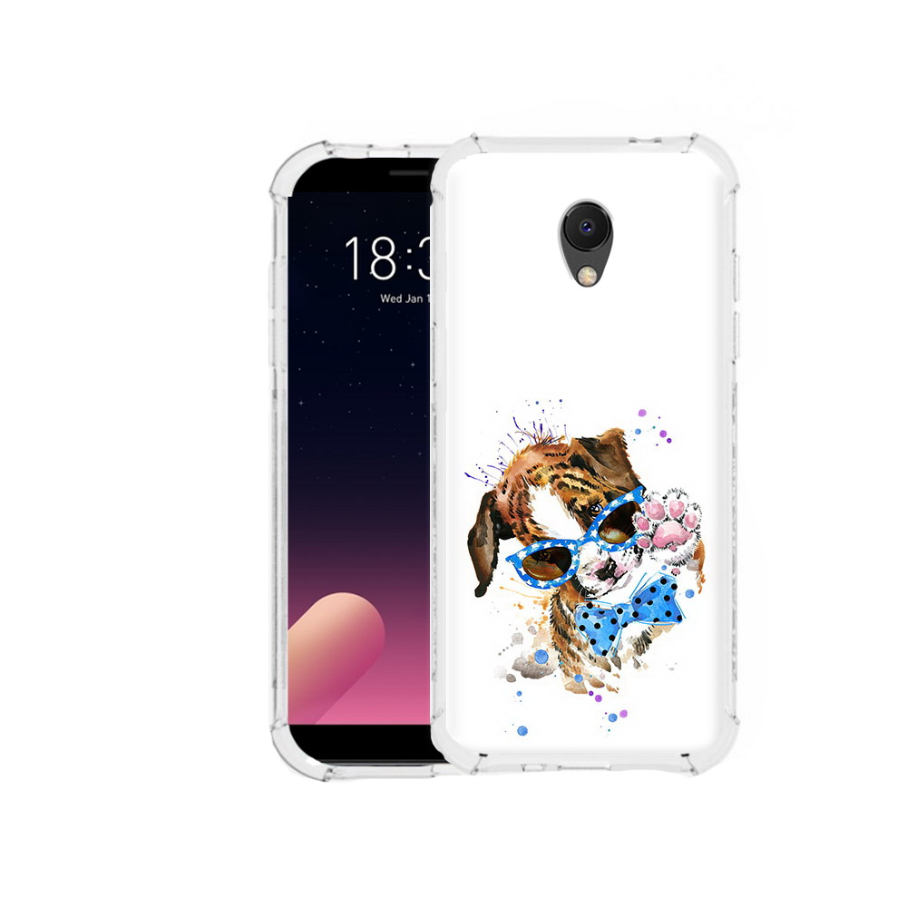 

Чехол MyPads Tocco для Meizu M6S лапочка, Прозрачный, Tocco