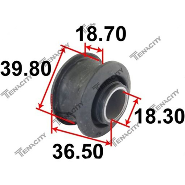 фото Сайлентблок задней поперечной тяги tenacity арт. aamto1267