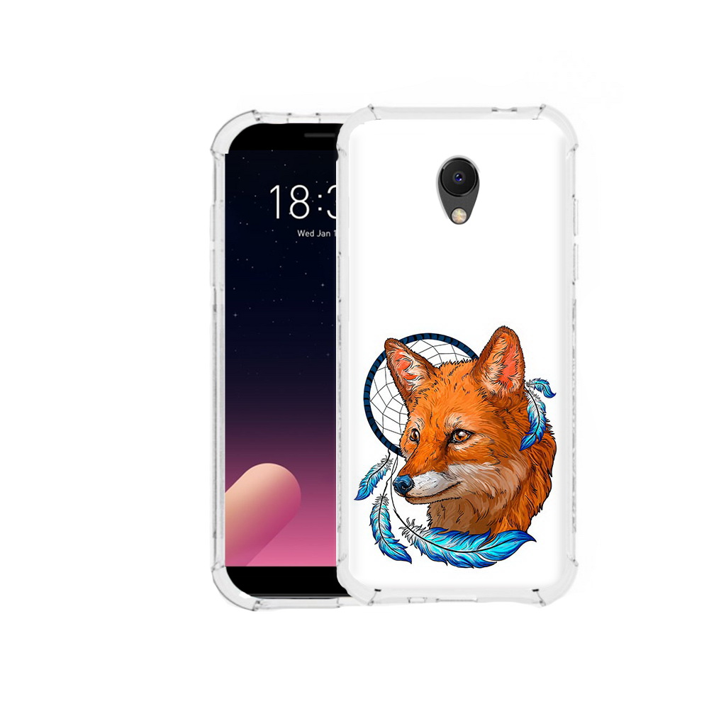 

Чехол MyPads Tocco для Meizu M6S лиса и ловец снов, Прозрачный, Tocco