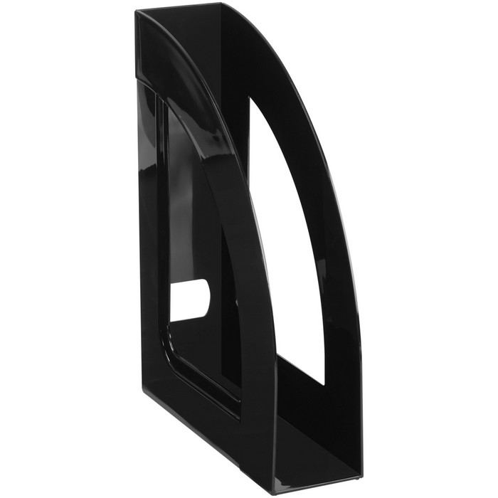 

Лоток для бумаг вертикальный Стамм Респект, черный