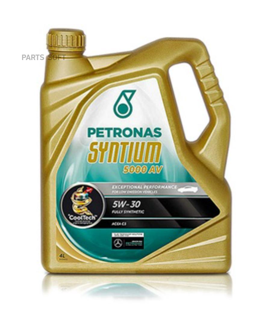 

Моторное масло PETRONAS синтетическое Syntium 5000 Av 5w30 4л