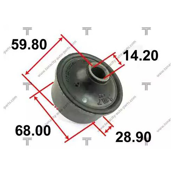 фото Сайлентблок нижнего рычага - большой tenacity арт. aamto1087