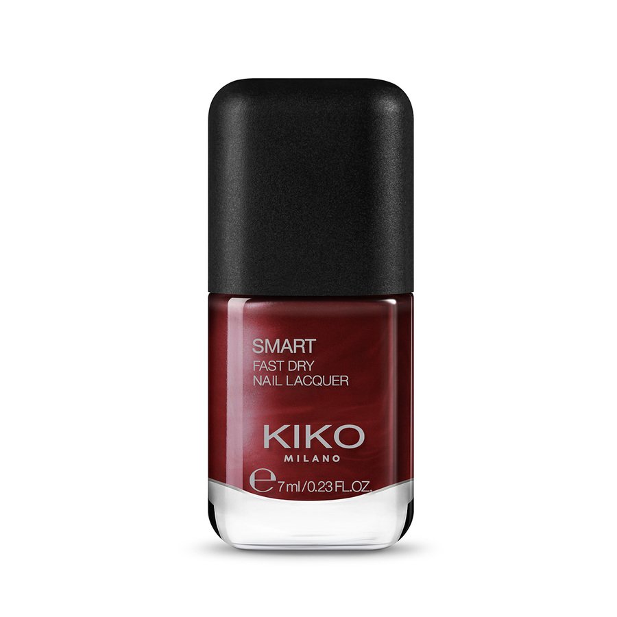 Лак для ногтей Kiko Milano Smart nail lacquer 70 Pearly Dark Vermillion 7 мл консилер kiko milano full coverage dark circles concealer 03 светло нейтральный 8 мл