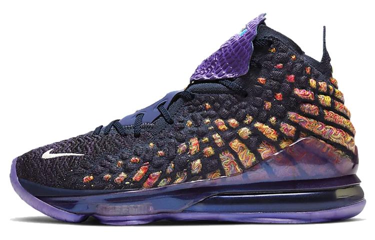 

Кроссовки унисекс Nike Lebron 17 фиолетовые 44 EU, Фиолетовый, Lebron 17