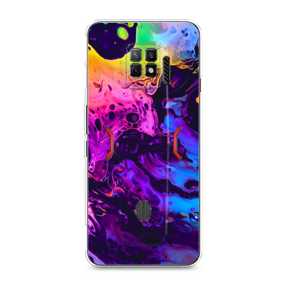 

Чехол Awog на ZTE Nubia Red Magic 7 Pro / ЗТЕ Нубиа Ред Мэджик 7 Pro "ACID fluid", 136050-3