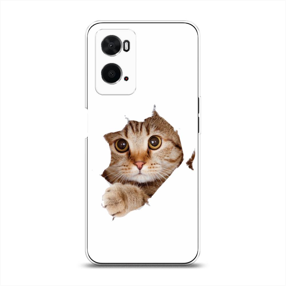 

Чехол для Oppo A36 "Кот и бумага", Белый;коричневый, 259950-1