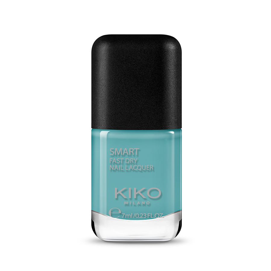 Лак для ногтей Kiko Milano Smart nail lacquer 83 Turquoise 7 мл палитра для контуринга с хайлайтером kiko milano contour obsession 02 средний