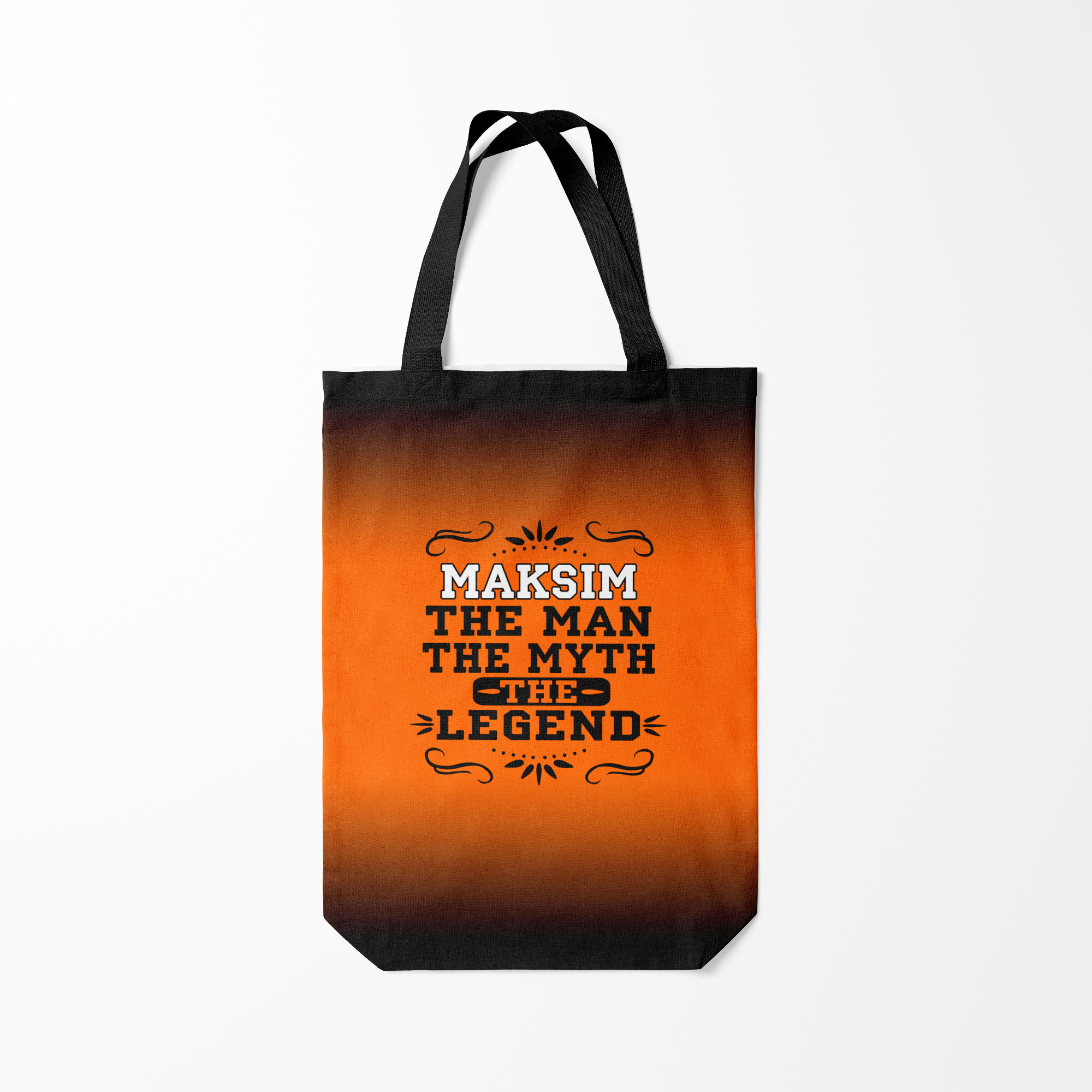 

Сумка шoппер унисекс Burnettie Максим, оранжевый, Максим