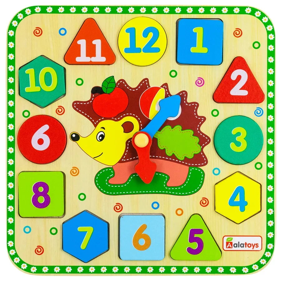 

Сортер Alatoys Ёжик часики ЧС11
