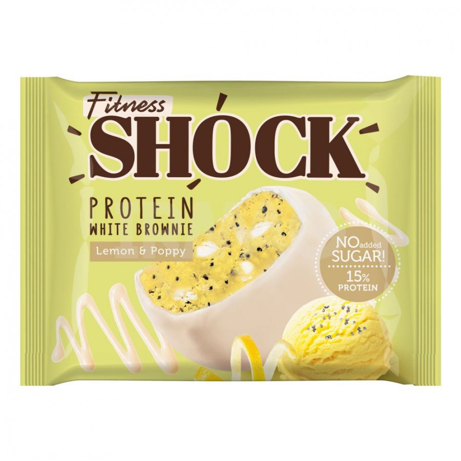 

Пирожное FitnesShock Лимон 40 г