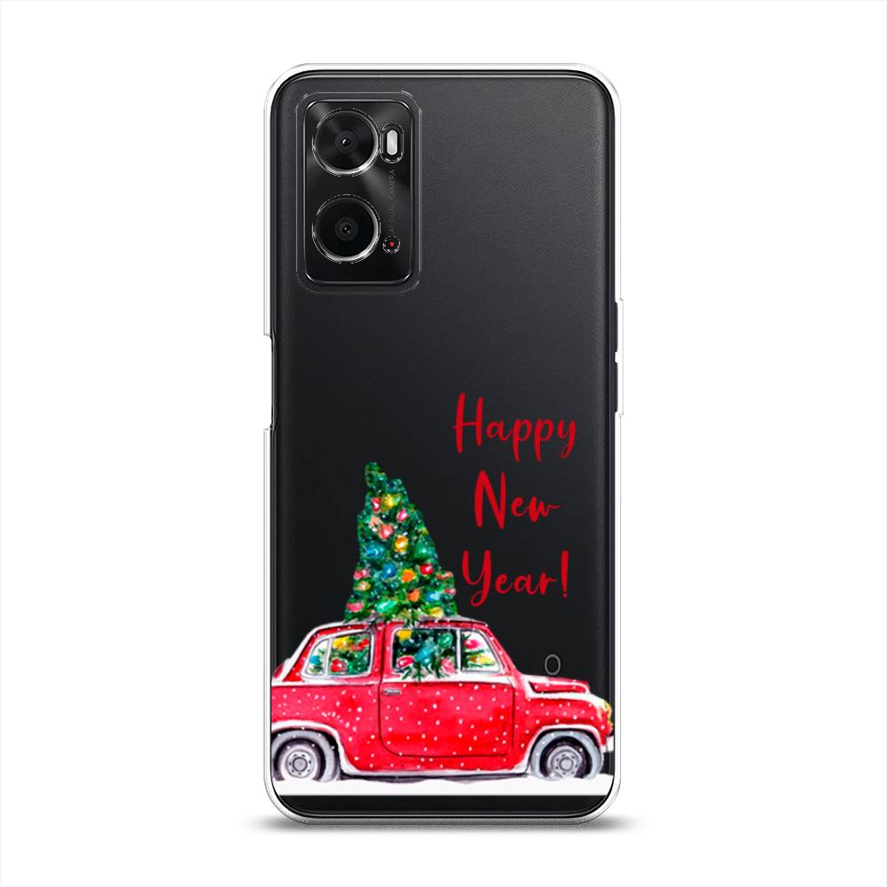

Чехол для Oppo A36 "Happy New Year", Красный;зеленый, 259950-5