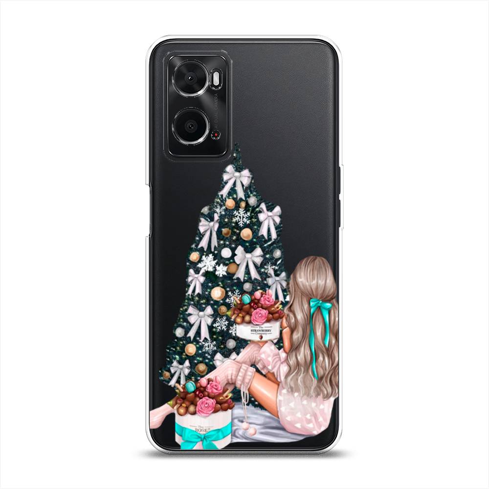 

Чехол для Oppo A36 "New Year", Зеленый;бежевый;голубой, 259950-5