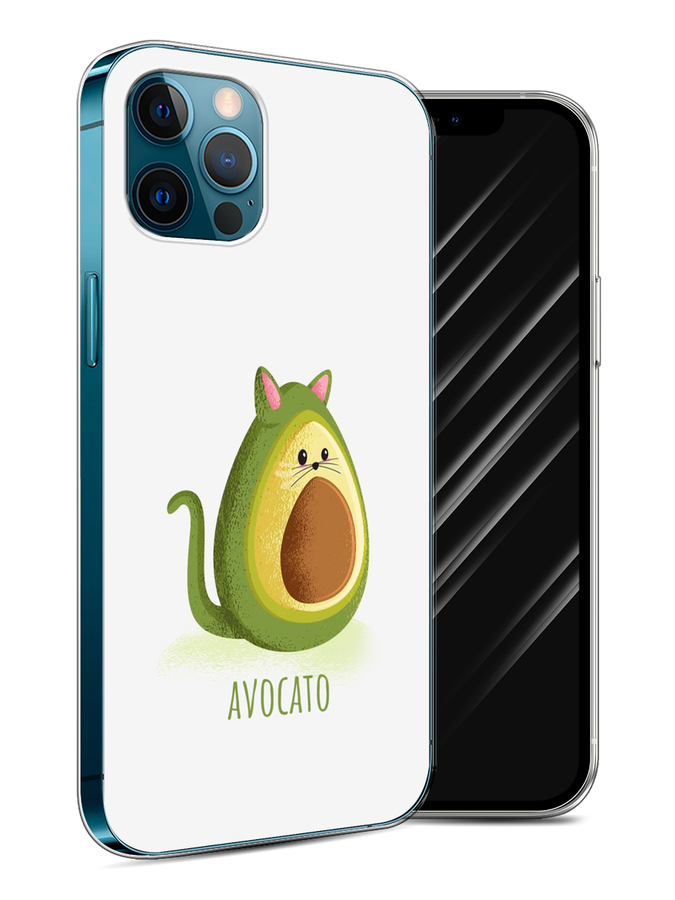 

Чехол Awog на Apple iPhone 12 / Айфон 12 "Avocato", Разноцветный, 12550-10