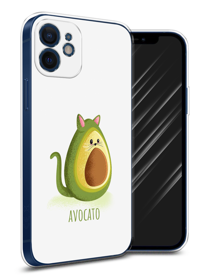 

Чехол Awog на Apple iPhone 12 mini / Айфон 12 mini "Avocato", Разноцветный, 12650-10