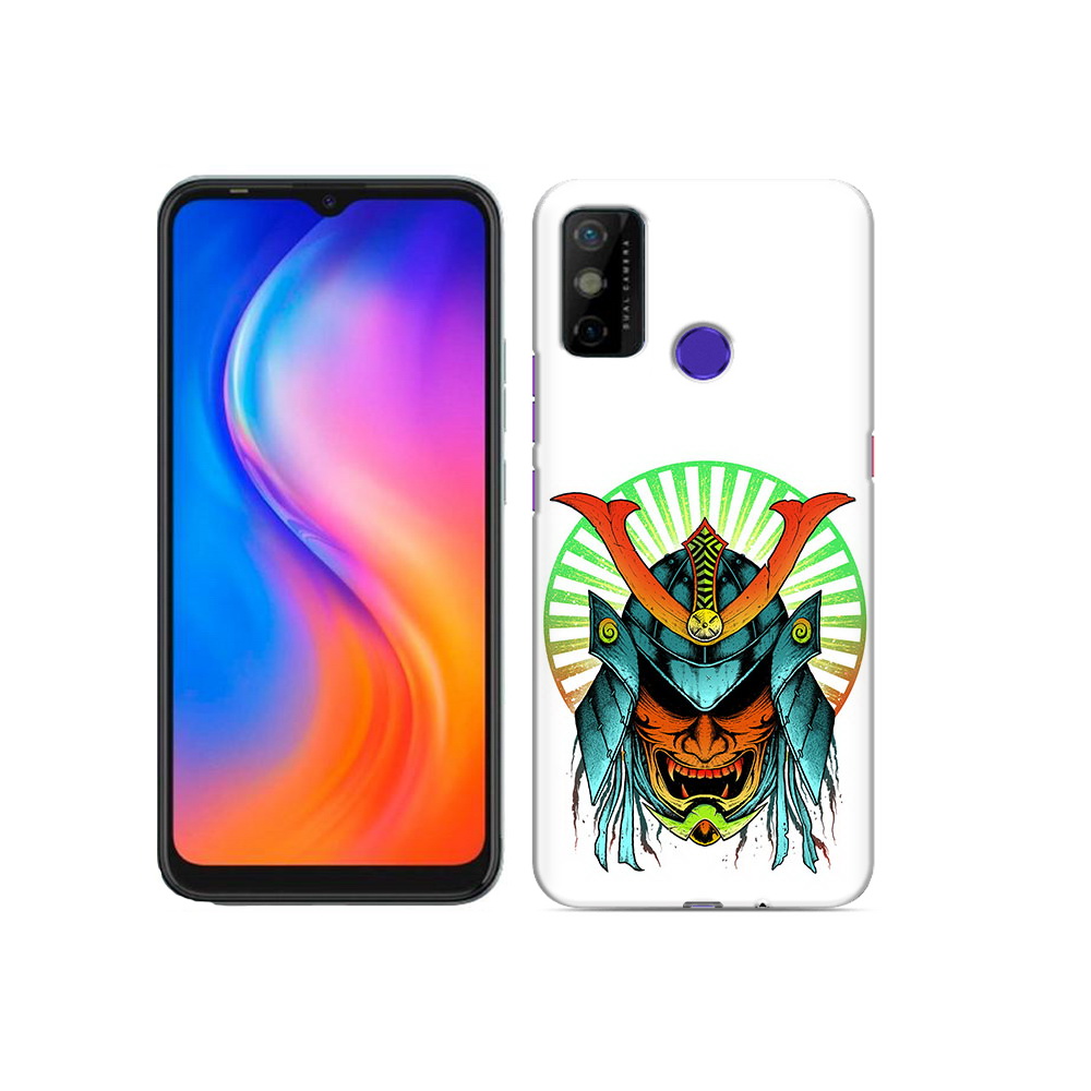 

Чехол MyPads Tocco для Tecno Spark 6 GO ешимитсу рисунок, Прозрачный, Tocco