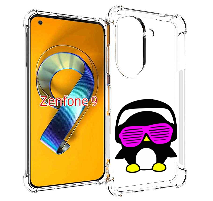 

Чехол MyPads пингвин для Asus Zenfone 9 (AI2202), Прозрачный, Tocco