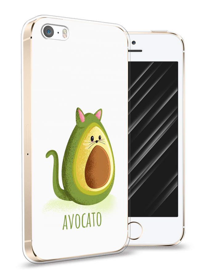 

Чехол Awog на Apple iPhone 5 / Айфон 5 "Avocato", Разноцветный, 10350-10