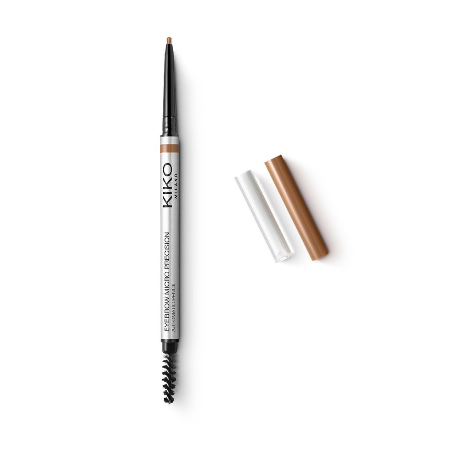 Карандаш для бровей Kiko Milano Micro precision eyebrow pencil 02 Темно-Каштановый 0,05 г карандаш для бровей kiko milano precision 04 светло каштановый и блонд 0 55 г