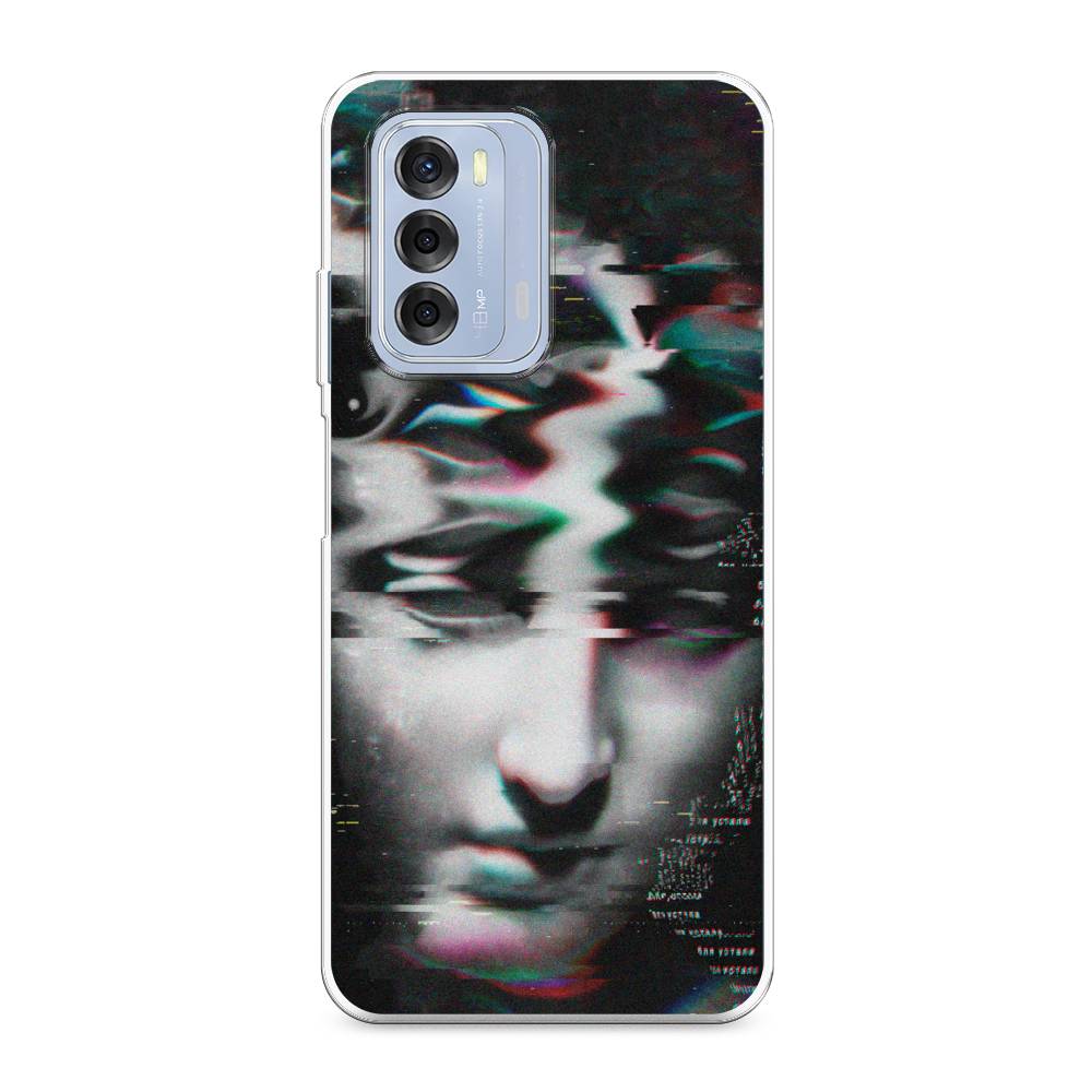 

Чехол Awog на ZTE Blade V40 / ЗТЕ Блэйд V40 "Glitch Art", Разноцветный, 136150-9