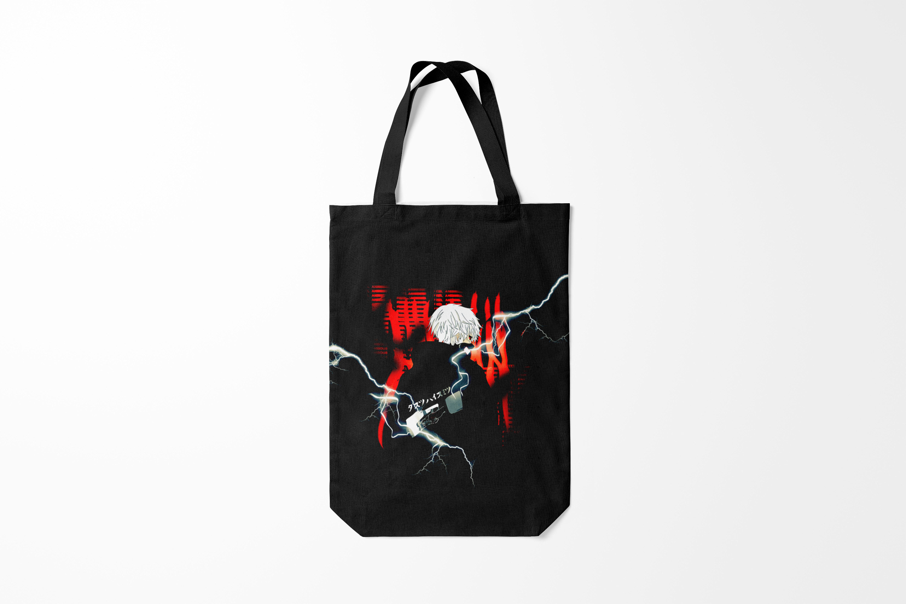 

Сумка шoппер унисекс Burnettie Токийский Гуль Канеки Кен Tokyo Ghoul,, Токийский Гуль Канеки Кен Tokyo Ghoul