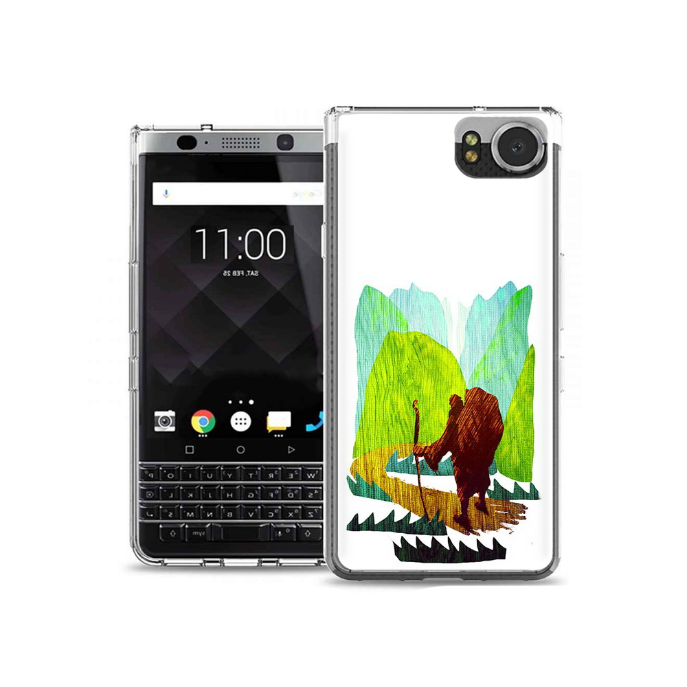

Чехол MyPads Tocco для BlackBerry KeyOne Лесная тропа, Tocco