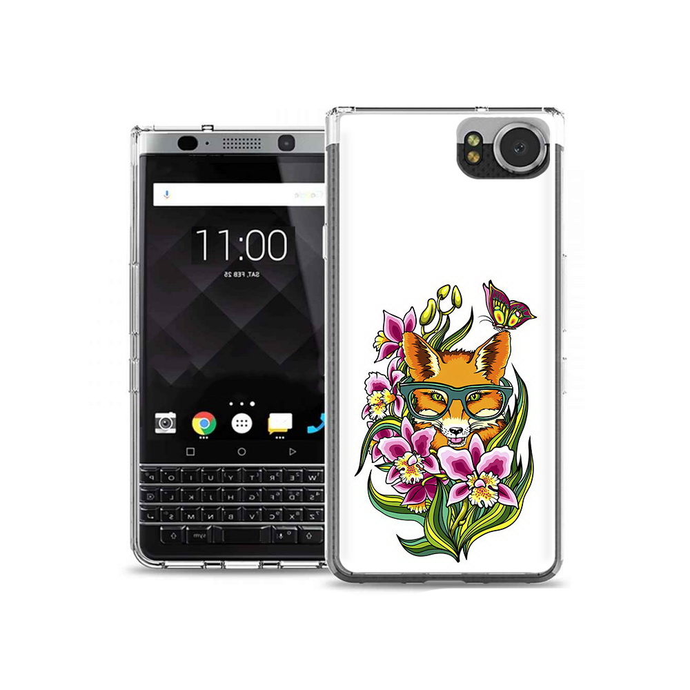 

Чехол MyPads Tocco для BlackBerry KeyOne Лиса в цветах, Tocco