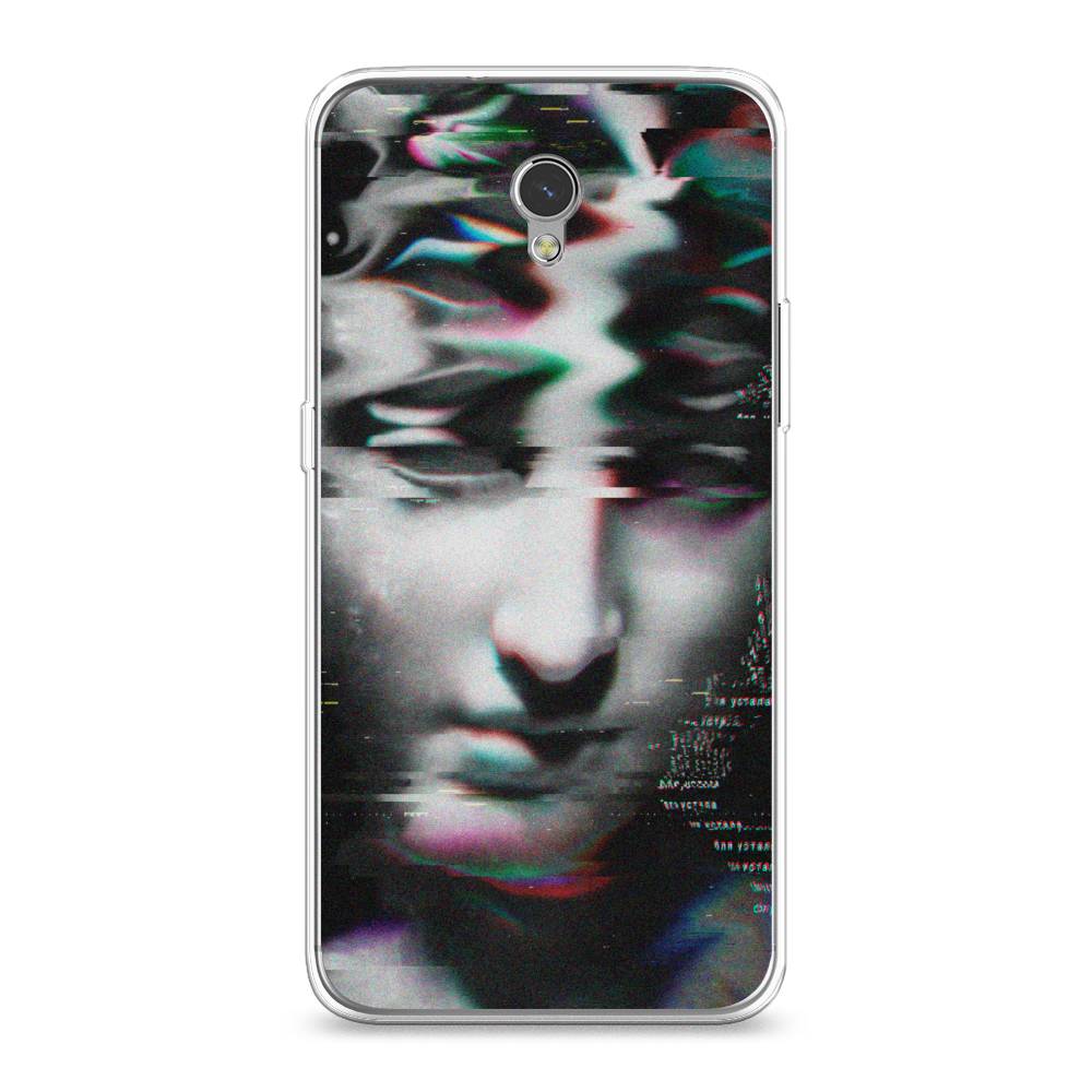 

Чехол Awog на ZTE Blade V7 / ЗТЕ Блэйд V7 "Glitch Art", Разноцветный, 131150-9
