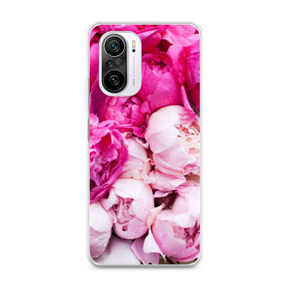 

Чехол Awog на Xiaomi Redmi K40 "Пионы розово-белые", Разноцветный, 310950-8