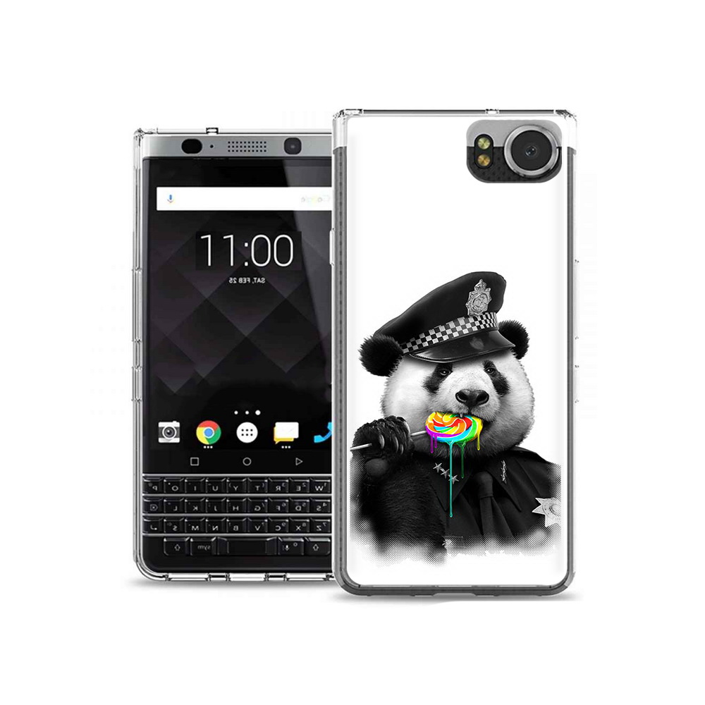 

Чехол MyPads Tocco для BlackBerry KeyOne Панда полиция, Tocco