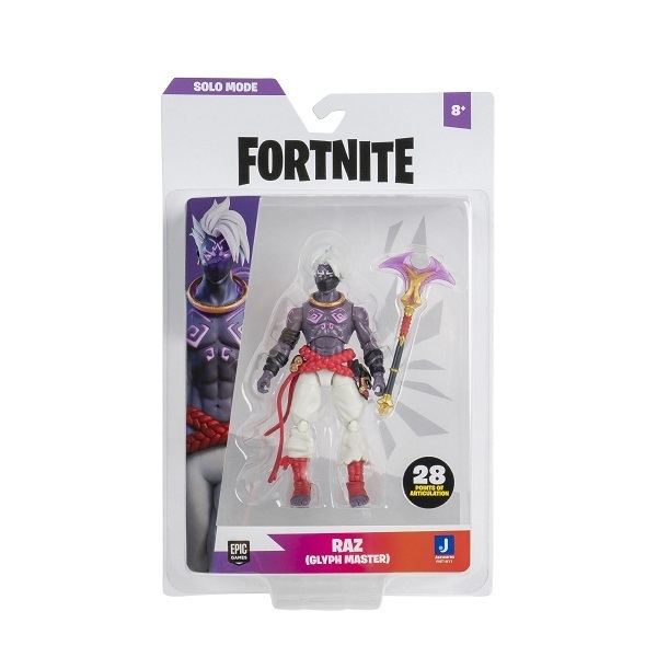 

Игрушка Fortnite - фигурка героя Raz - Glyph Master с аксессуаром (SM)